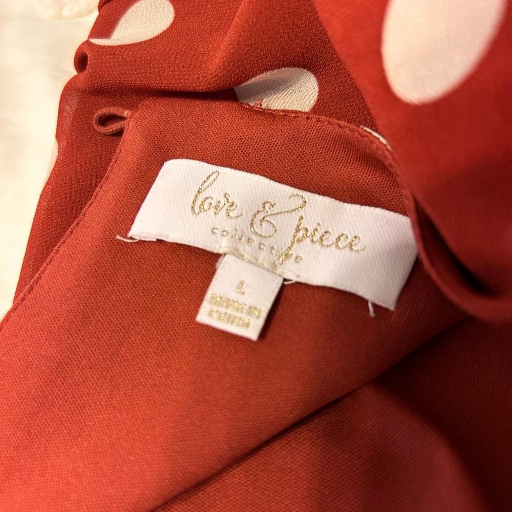 red and white Francesca dress - Picture 2 of 2